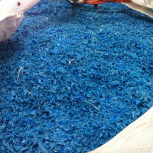 HDPE BLUE DRUM REGRIND
