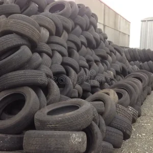 Used tyre scrap